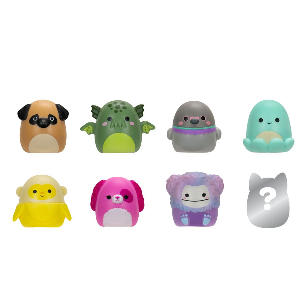Squishmallows Squish-a-longs Minifigurer Set om 8 Stycken Serie 2 Jazwares