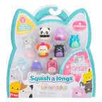 Squishmallow Squish a Longs Mini Figures 8-Pack - 3 cm Jazwares