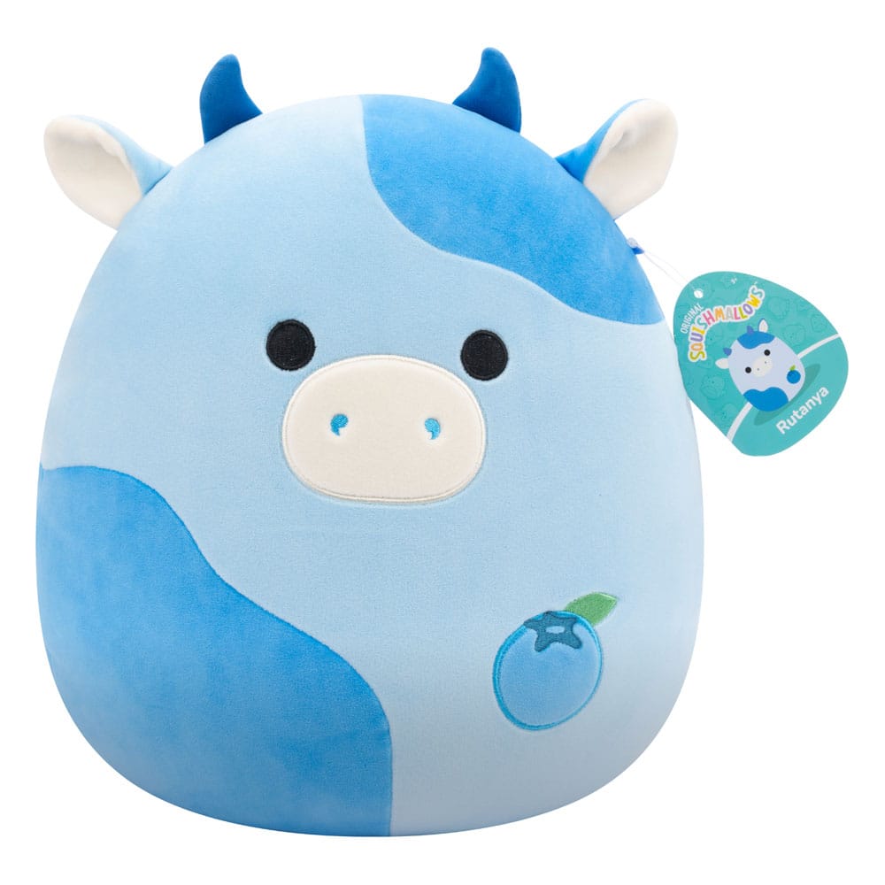 Squishmallows Gosedjur Blueberry Cow 30 cm Jazwares