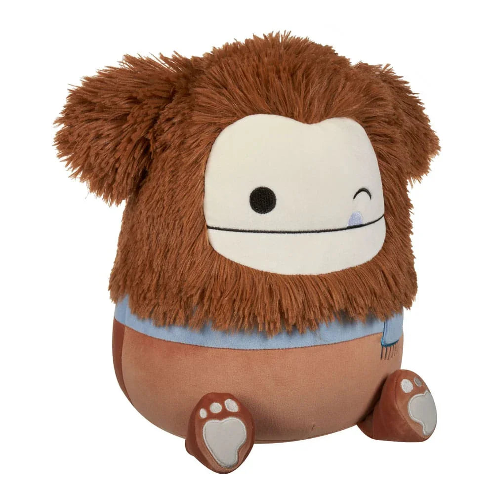 Squishmallows Gosedjur Winking Brown Bigfoot med Halsduk Benny 30 cm Jazwares
