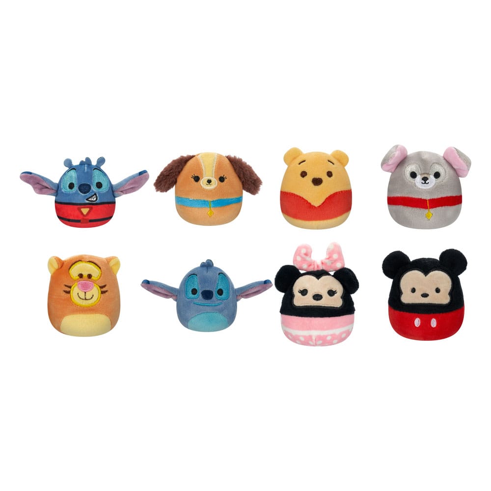 Disney Squishmallows Plush Figures 5 cm Assortment (12) Jazwares