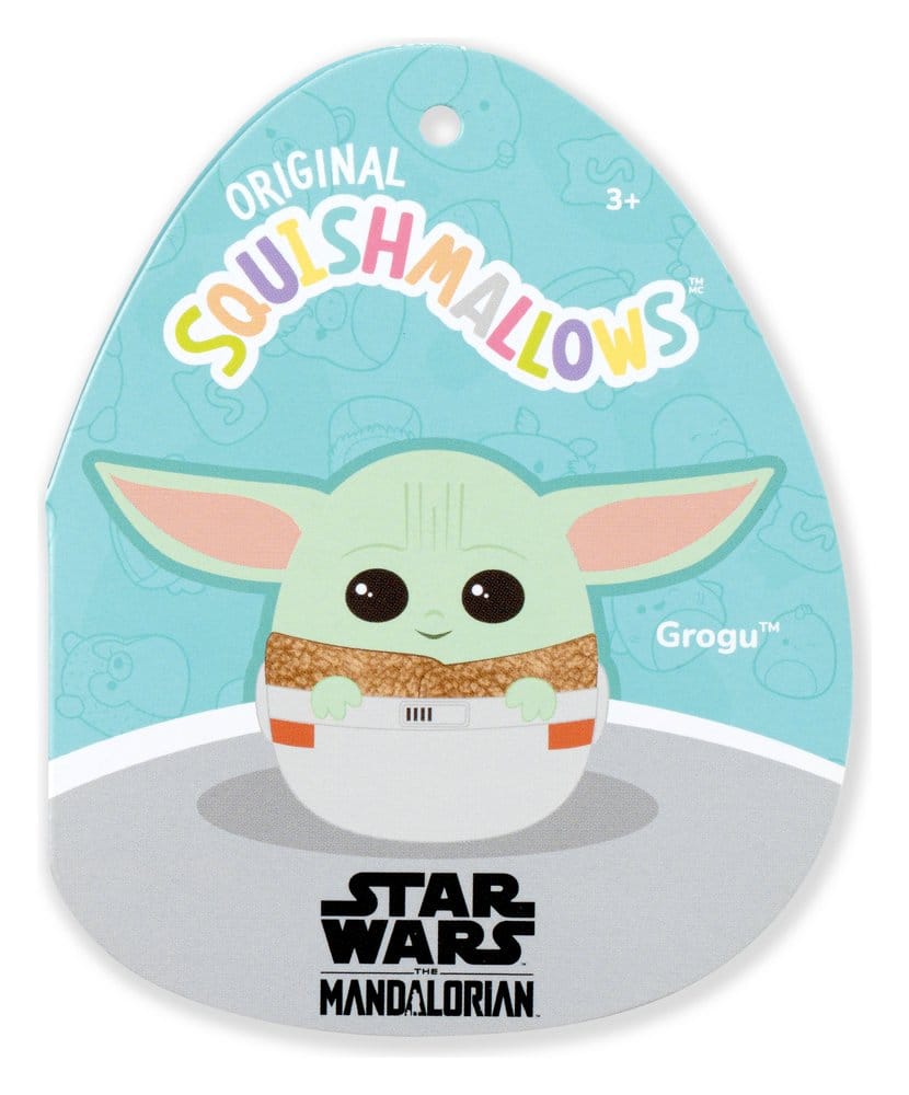 Squishmallows Star Wars Plush Grogu in Carrier 20 cm