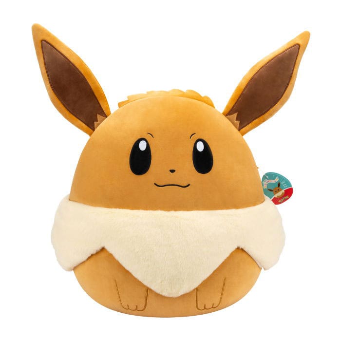 Pokémon Squishmallows gosedjur Eevee 50 cm – Mjuk och Kramvänlig Jazwares