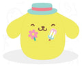Sanrio Squishmallow gosedjur Hello Kitty and Friends Seize the Moment Pompompurin Popsicle 20 cm