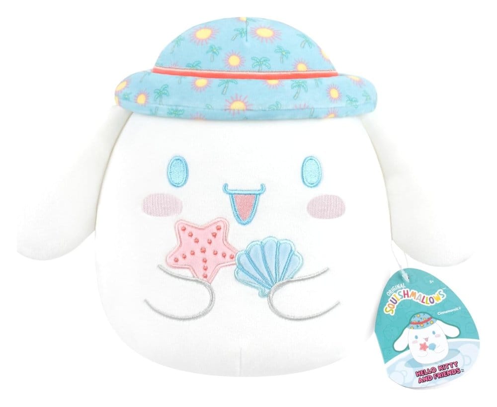 Sanrio Squishmallow gosedjur Hello Kitty and Friends Seize the Moment Cinnamoroll Hat 20 cm