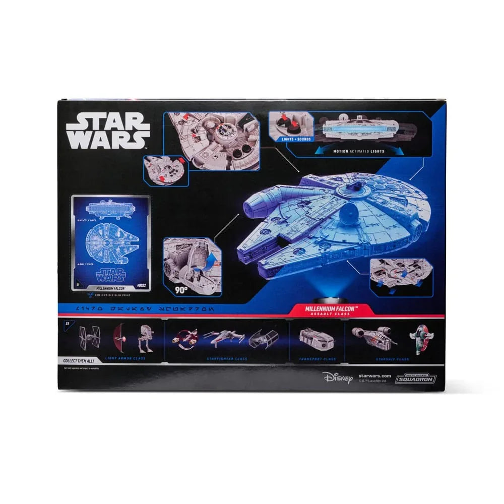 Millennium Falcon - Star Wars Feature Vehicle med Figur 23 cm Jazwares