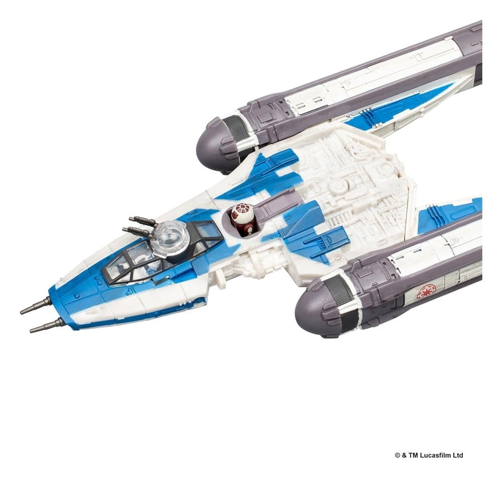 Star Wars Medium Vehicle BTL-B Y-wing Starfighter med Clone Captain Rex 13 cm