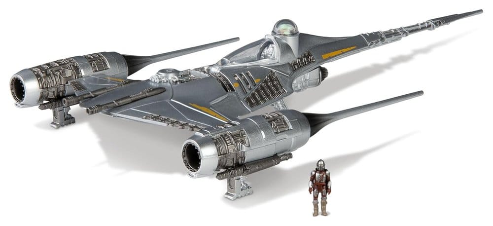 Star Wars Medium Vehicle N1 med Mando 13 cm