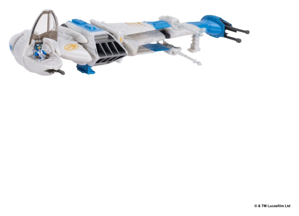 Star Wars Medium Vehicle & Figure set New Republic B-wing & B-Wing Pilot