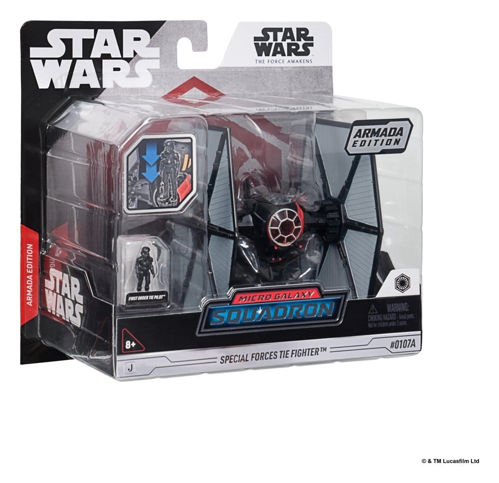 Star Wars Medium Vehicle & Figure set Special Forces TIE Fighter & First Order TIE Pilot (Armada Edition)