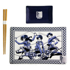 Attack on Titan Keramisk Sushi Set med ätpinnar Just Funky