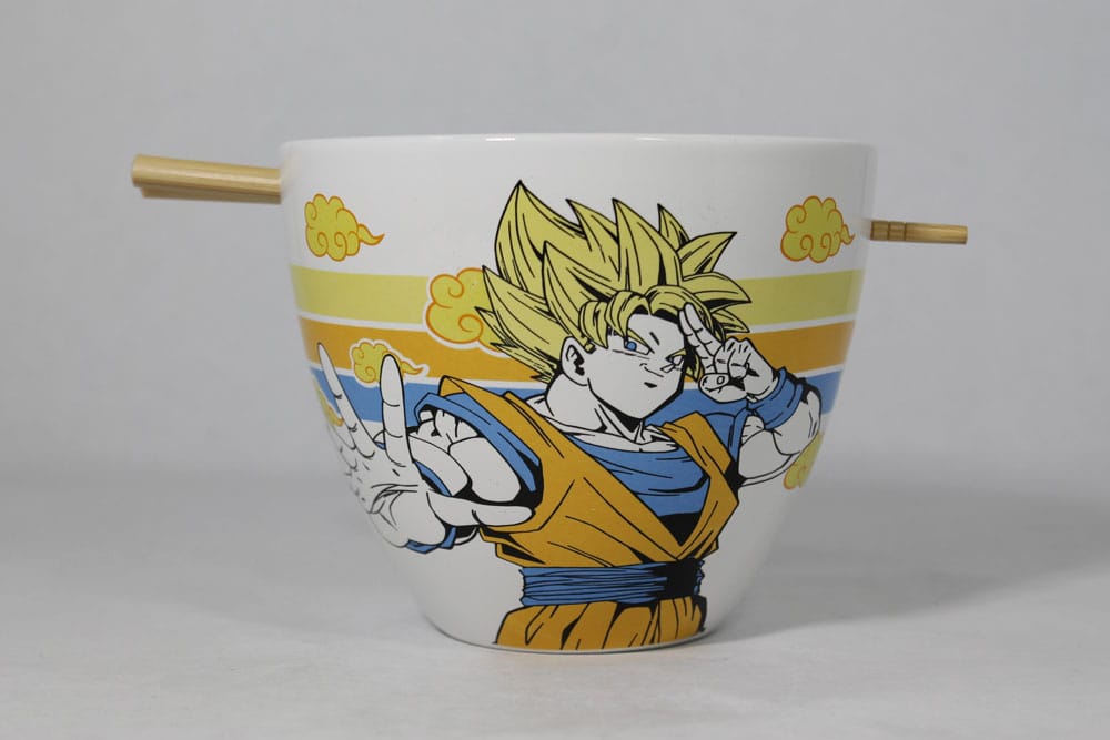 Dragon Ball Z Ramen Bowl med Chopsticks Goku 473 ml Just Funky