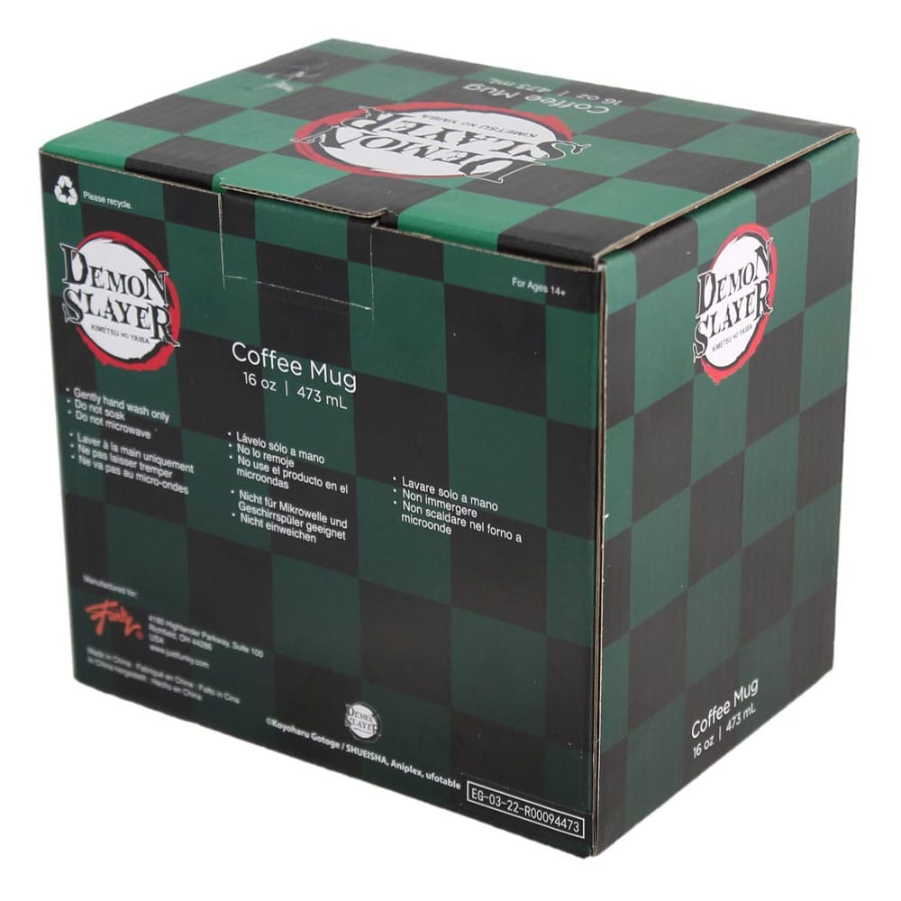 Demon Slayer Mug Tanjiro Mask 473 ml Just Funky