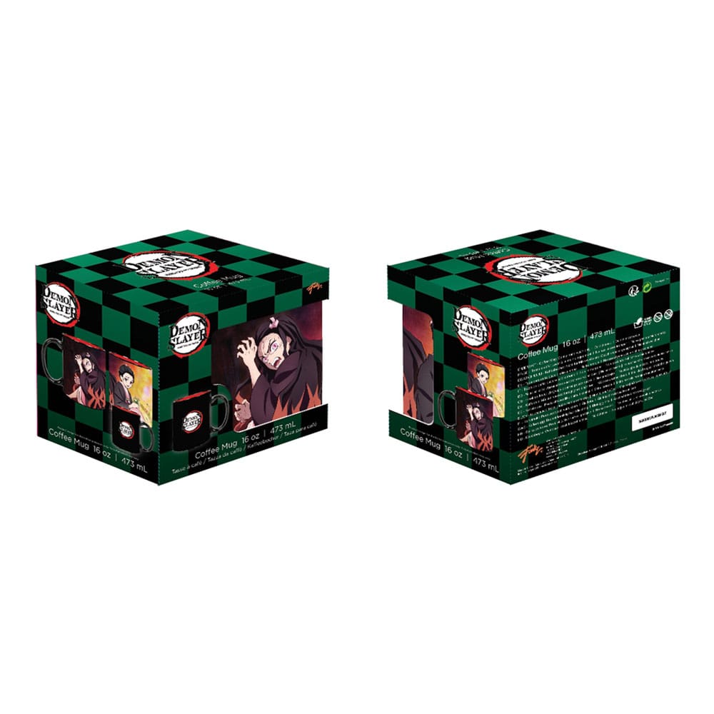 Demon Slayer Mug Nezuko 473 ml - Kvalitetsmugg för Fans Just Funky