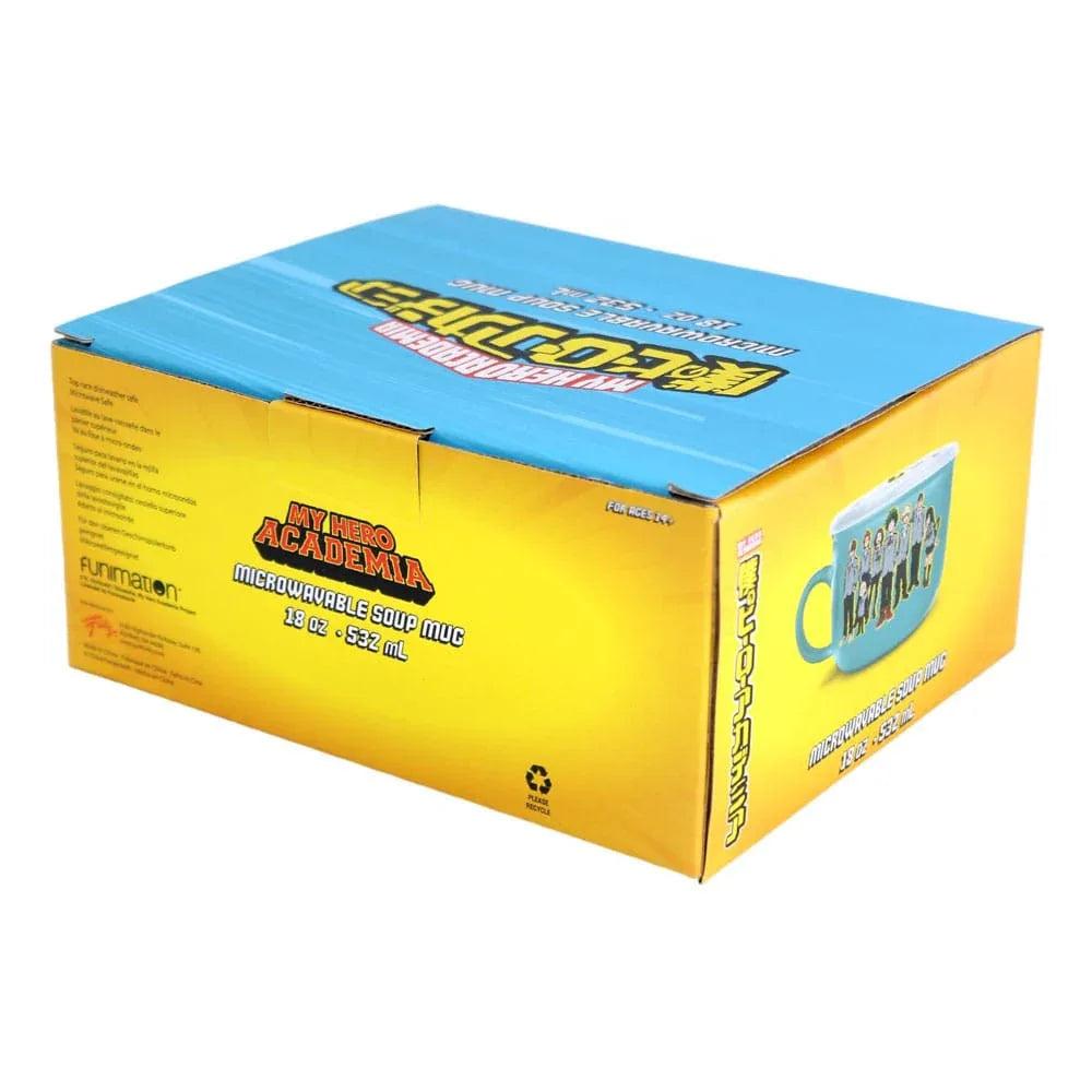 My Hero Academia Ramen Skål med Lock och Handtag 532 ml Just Funky