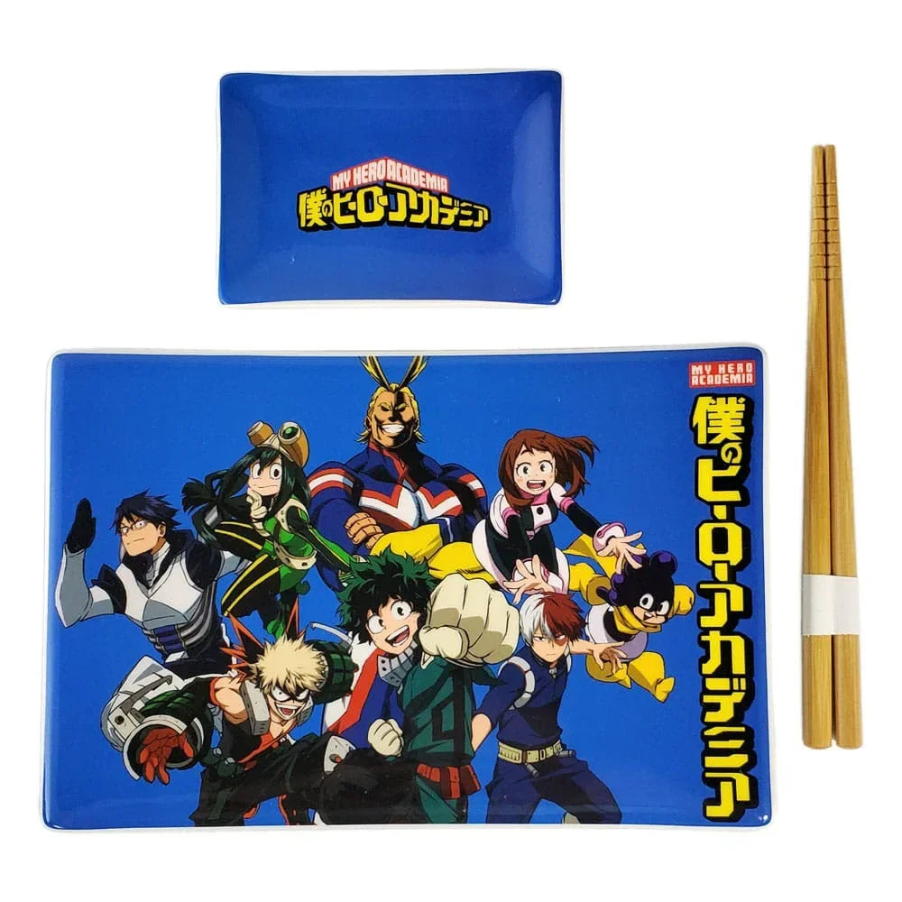 My Hero Academia Keramisk Sushi Set med 1-A Chopsticks Just Funky