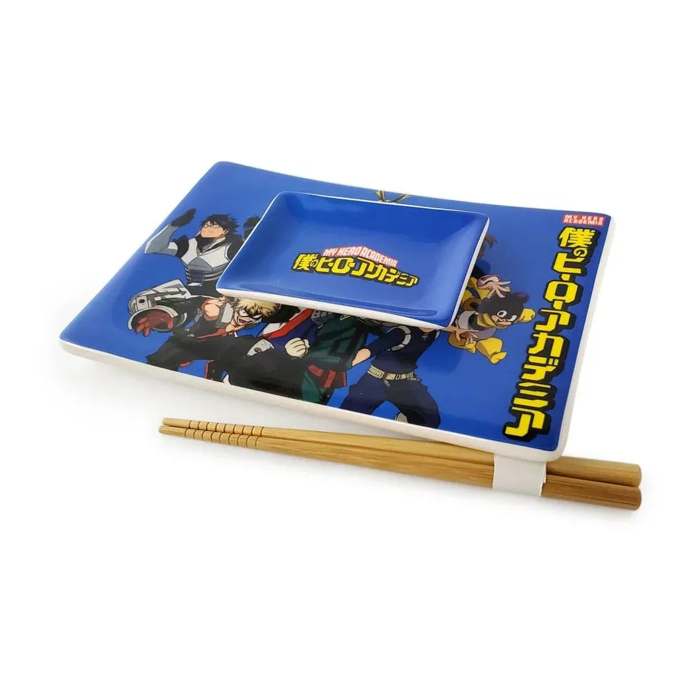 My Hero Academia Keramisk Sushi Set med 1-A Chopsticks Just Funky