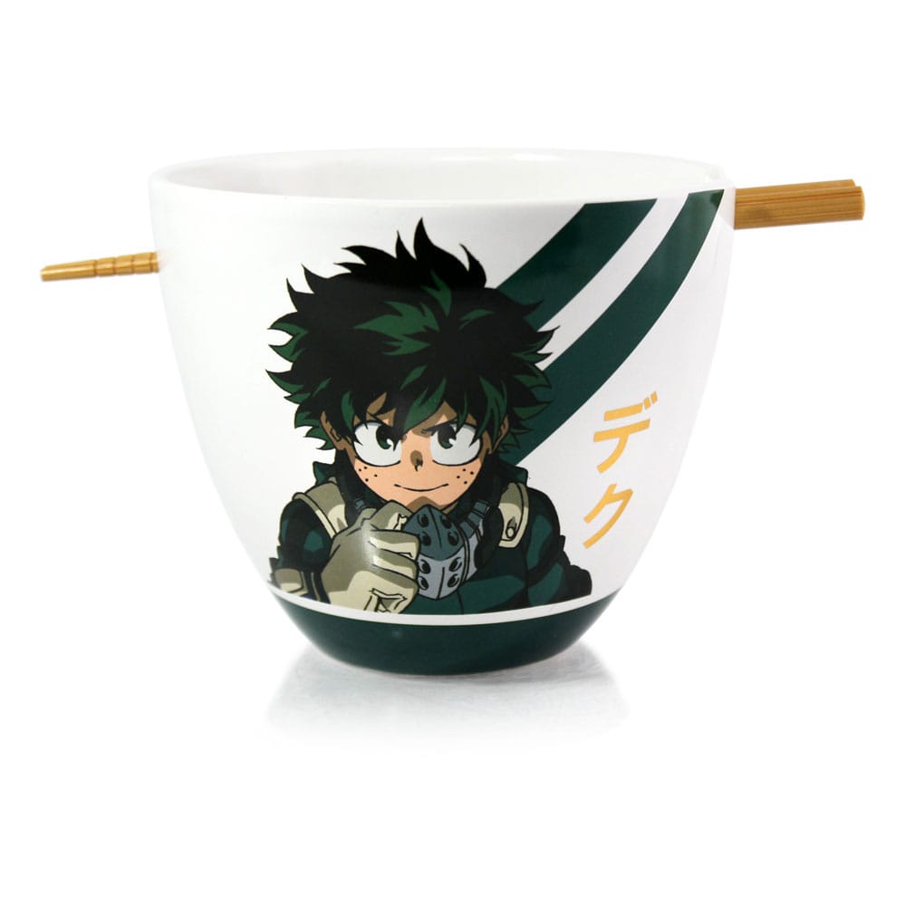 My Hero Academia Ramen Bowl med ätpinnarna Izuku Midoriya 473 ml Just Funky