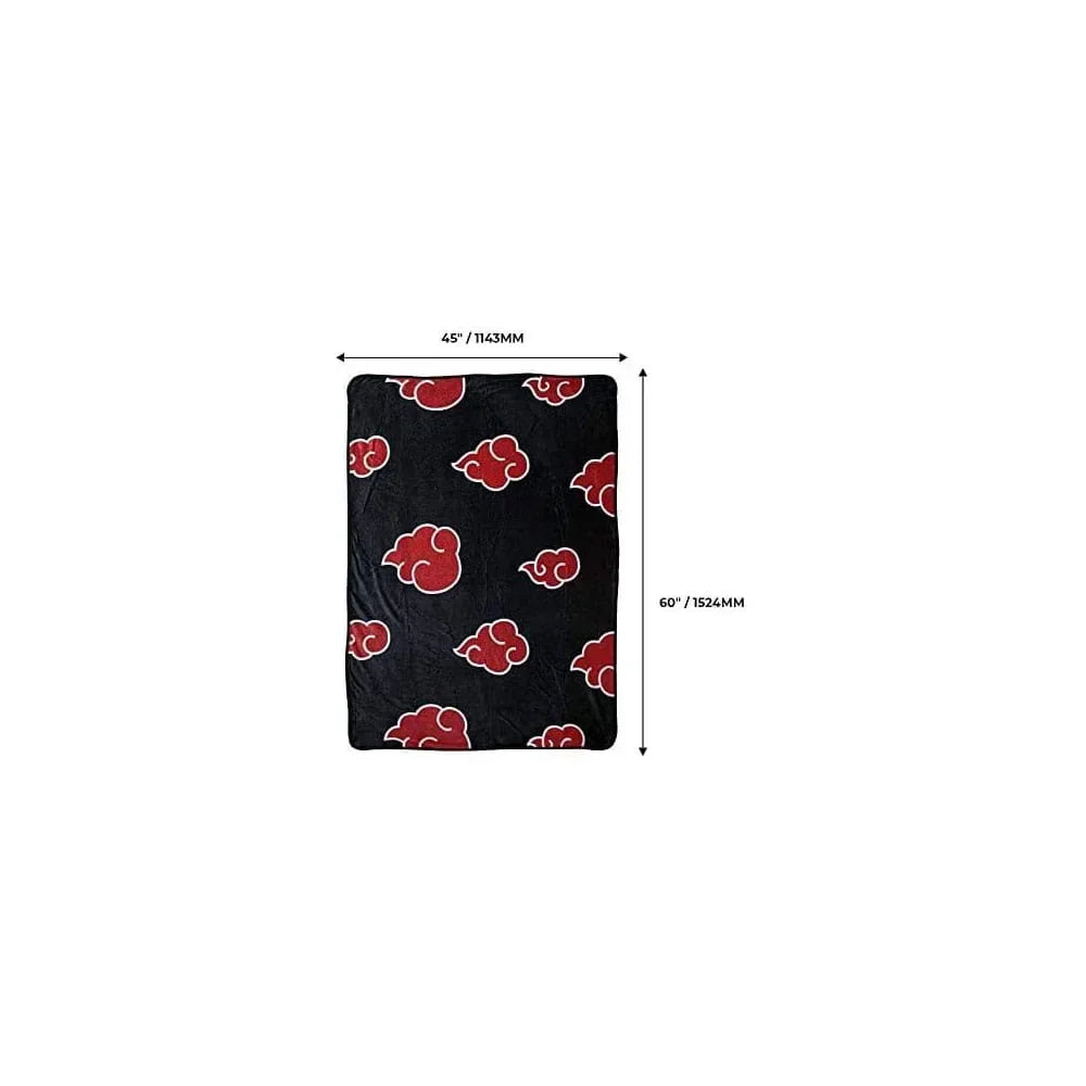 Naruto Shippuden Fleece Blanket 114 x 152 cm – Mjuk och Värmande Just Funky