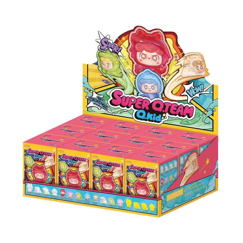 QKid: Super Q. Team Mini Series Blind Box Figur 5 cm Display (12) Jotoys