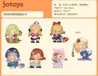 Kokosa: Girls Series Blind Box Figur 9 - 12 cm Display (6) Jotoys