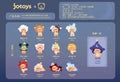 Oyo: Constellation Story Mini Series Blind Box Figur 5 - 7 cm Display (12) Jotoys