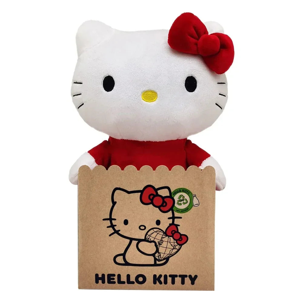 Sanrio gosedjur Hello Kitty med röd klänning 24 cm Joy Toy (IT)