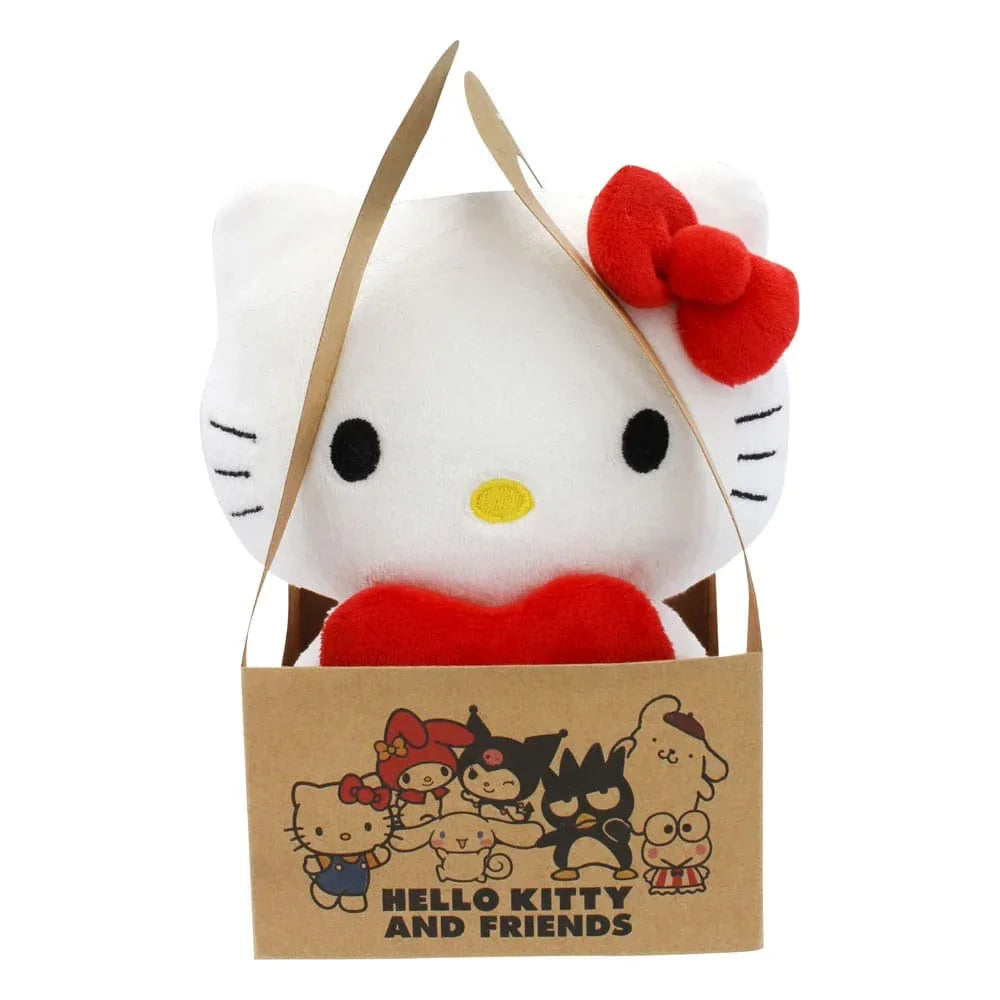 Sanrio gosedjur Hello Kitty Heart 14 cm Joy Toy (IT)