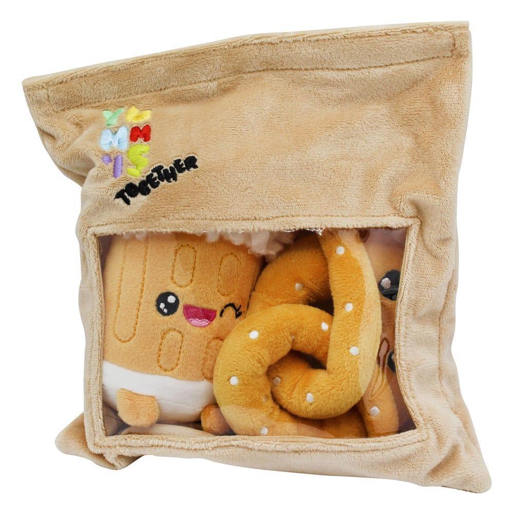 Yummis Together Gosedjur 2 Pack Pretzel & Beer i Take Away Bag 21 cm Joy Toy (IT)