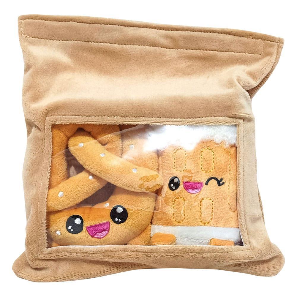 Yummis Together Gosedjur 2 Pack Pretzel & Beer i Take Away Bag 21 cm Joy Toy (IT)