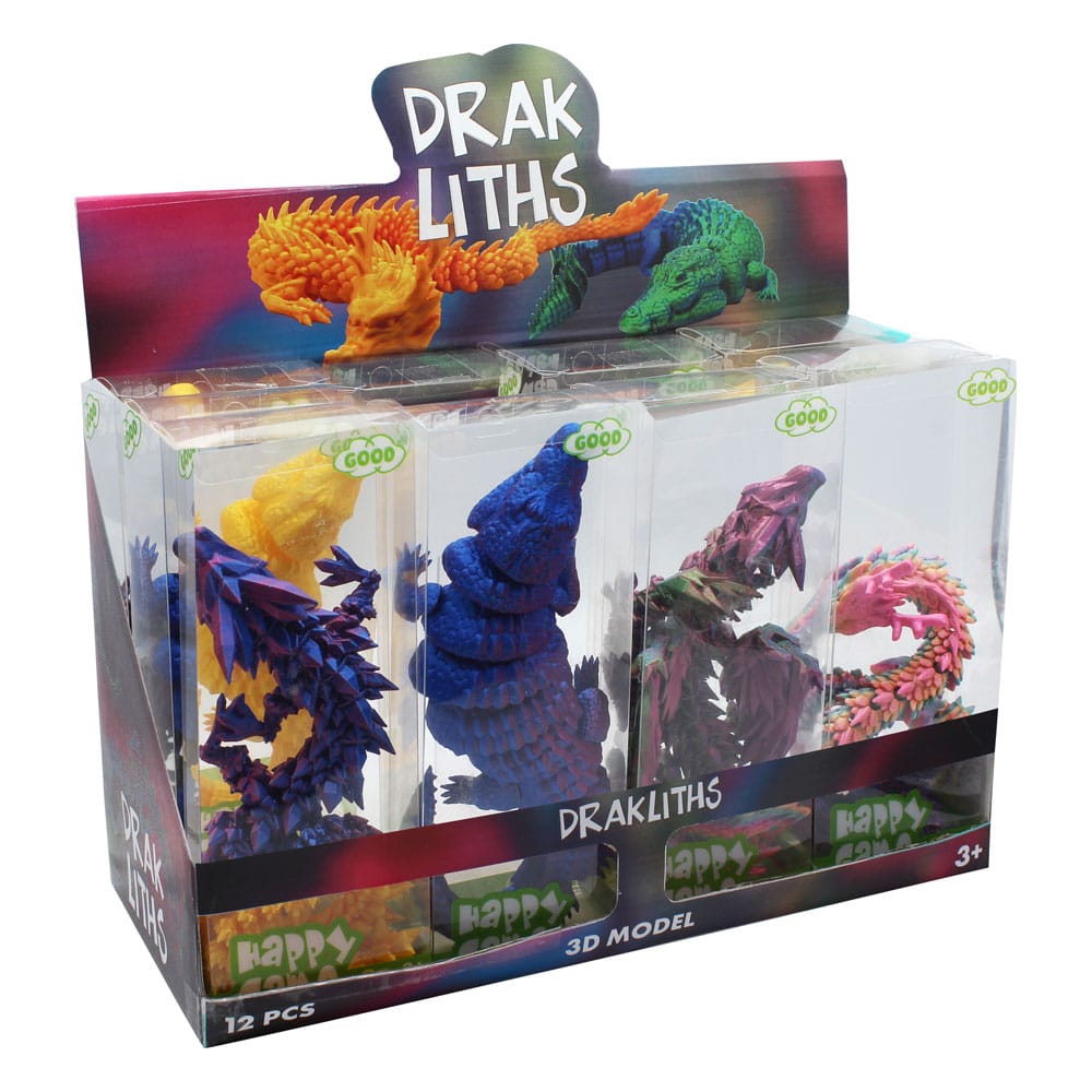 Darkliths 3D Fidget Toy Djur 15 cm Display (12) Joy Toy (IT)