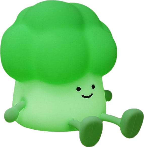 Kawaii 3D Nattlampa Broccoli - Officiellt Licensierad Joy Toy (IT)