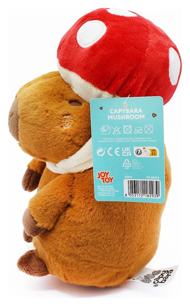 Capybara gosedjur Mushroom 23 cm