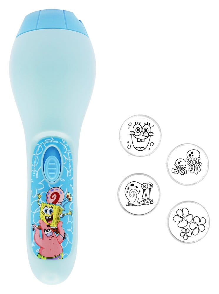 Svampbob Projektionsficklampa med 4 Motiv