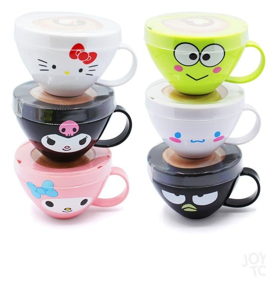 Sanrio Mjuka Figurer Hello Kitty Cappuccino Display (8 stycken)