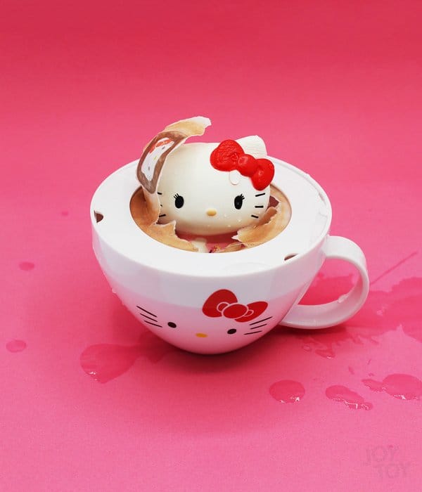 Sanrio Mjuka Figurer Hello Kitty Cappuccino Display (8 stycken)
