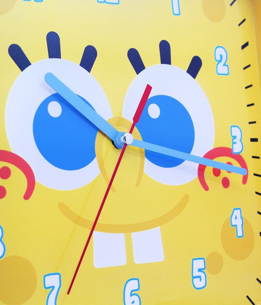 Svampbob Wall Clock square Svampbob