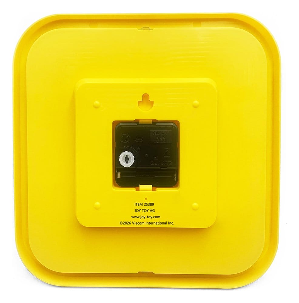 Svampbob Fyrkantig Väggklocka Svampbob