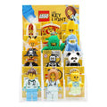 LEGO Acryl Counter Display med 12 Upplysta Nyckelringar Joy Toy (IT)