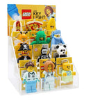 LEGO Acryl Counter Display med 12 Upplysta Nyckelringar Joy Toy (IT)