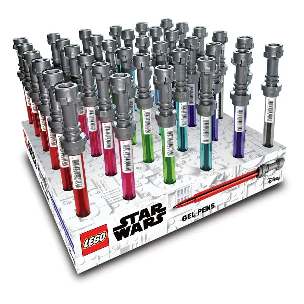 LEGO Star Wars Gel Pens Lightsaber Display (36) Joy Toy (IT)