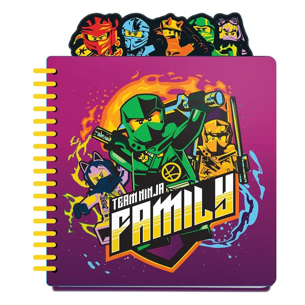 LEGO Ninjago Tab Notebook - Officially Licensed