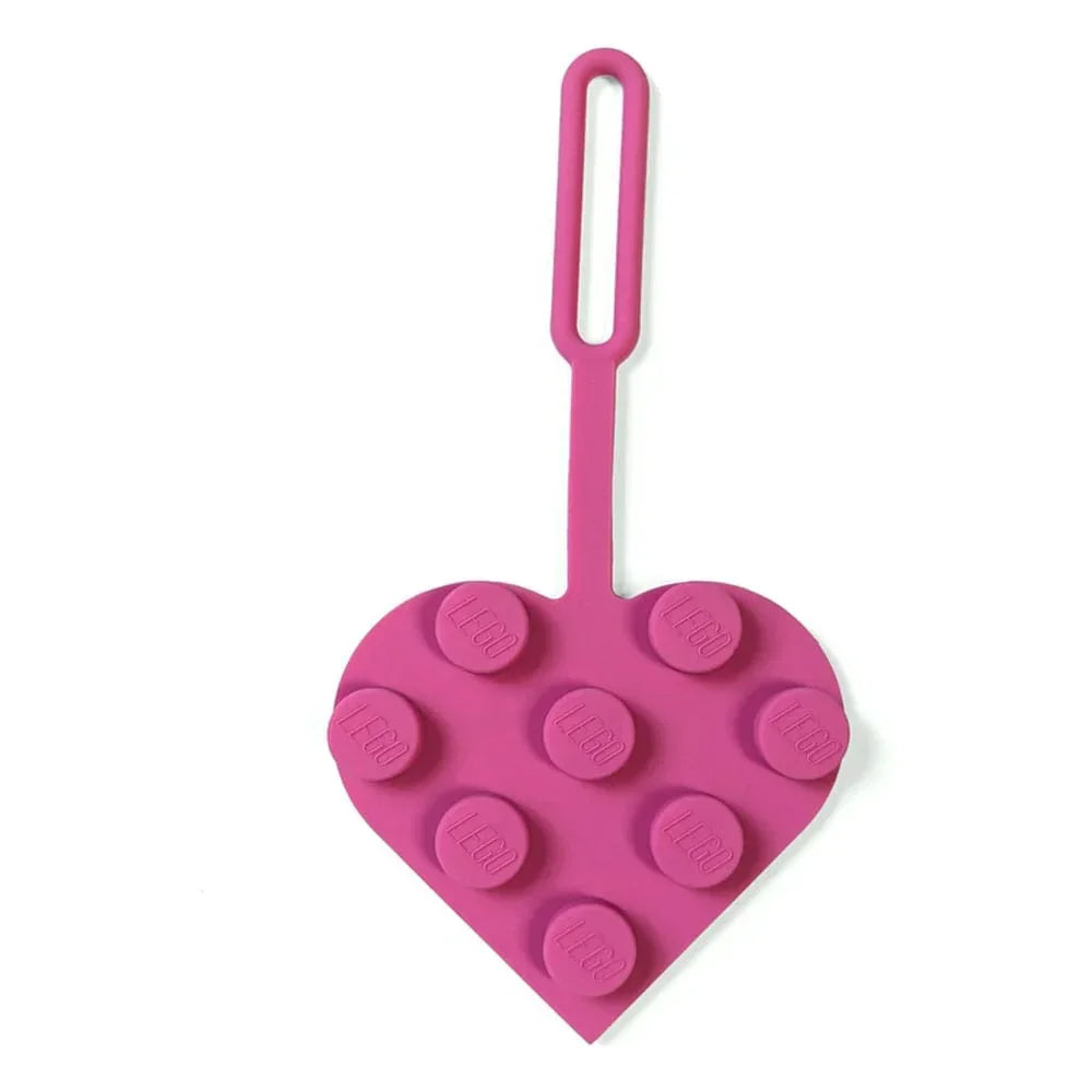 LEGO Minifigurer Bagtag Hjärta Rosa 10 cm Joy Toy (IT)