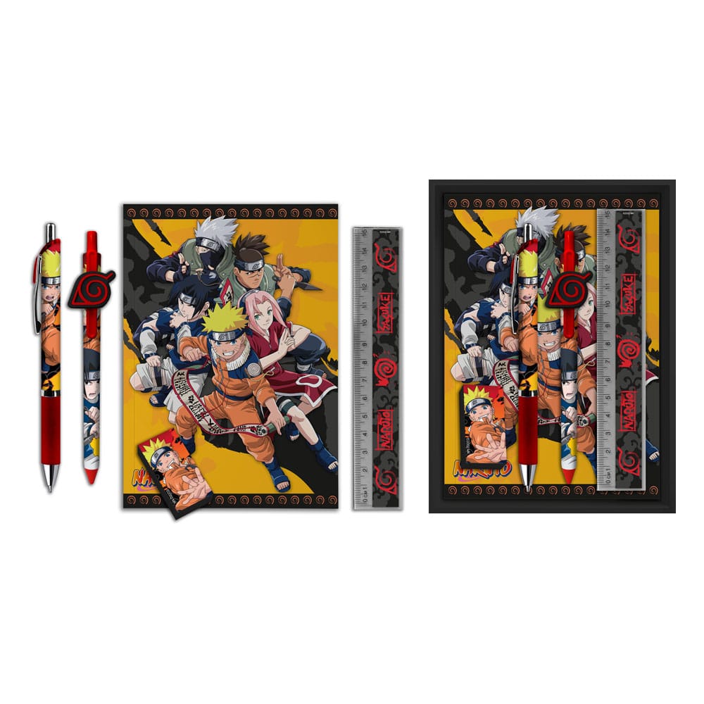 Naruto Stationery Set Deluxe - Officiell Licensierad Kontorsset Joy Toy (IT)