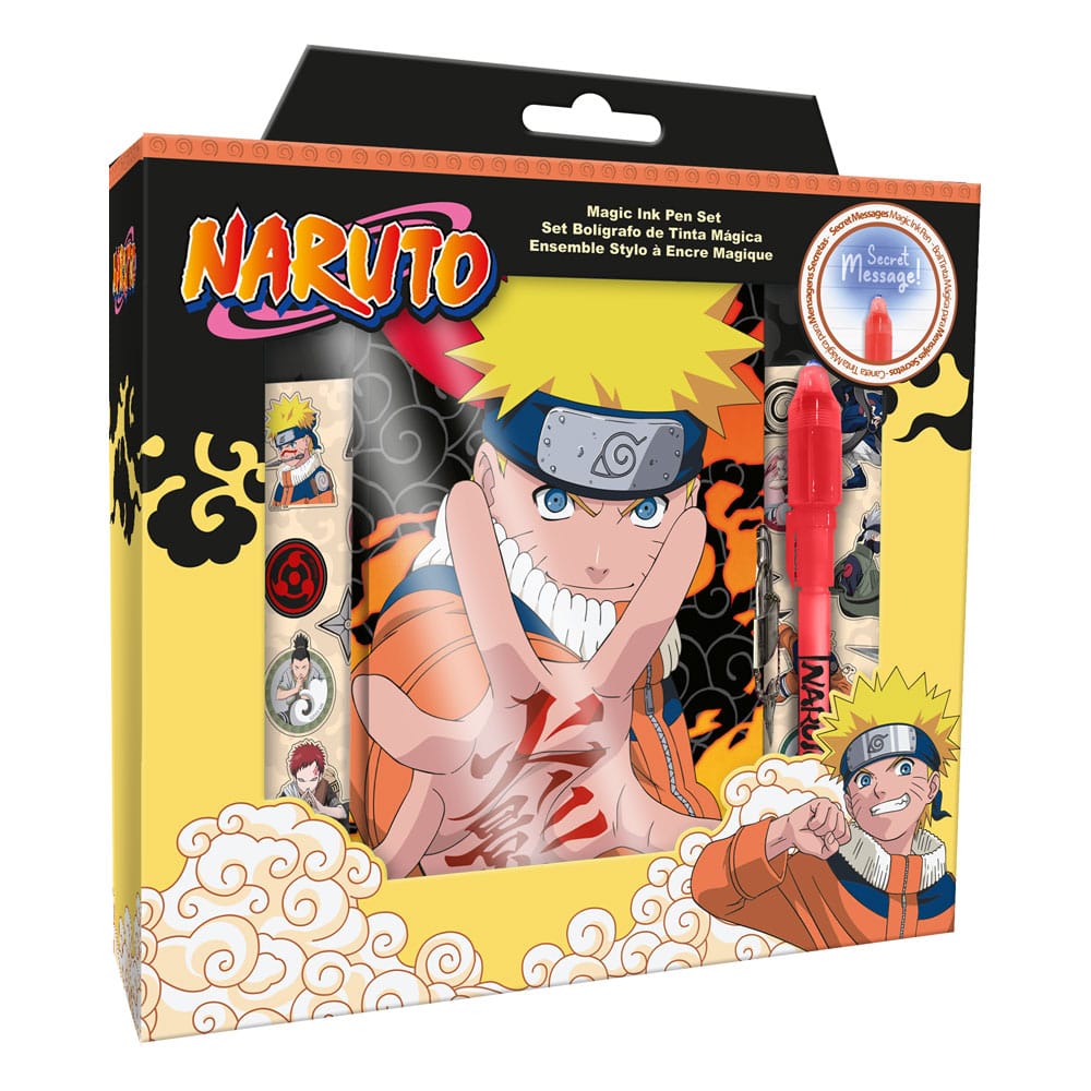 Naruto Secret Diary Set with Lock Joy Toy (IT)