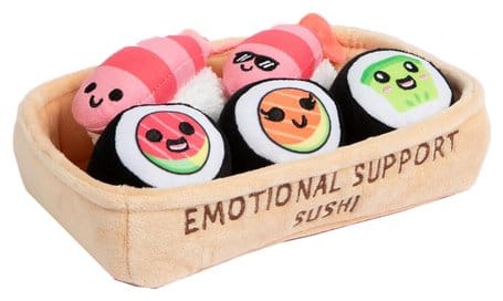 Relaterbart känslomässigt stödgosedjur Sushi