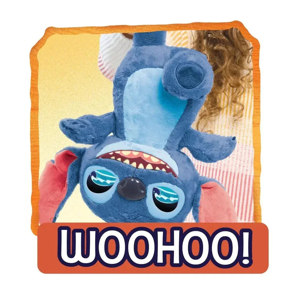 Lilo & Stitch Gosedjur med LCD Visuella Effekter och Ljud – The Many Mood Stitch 36 cm Just Play