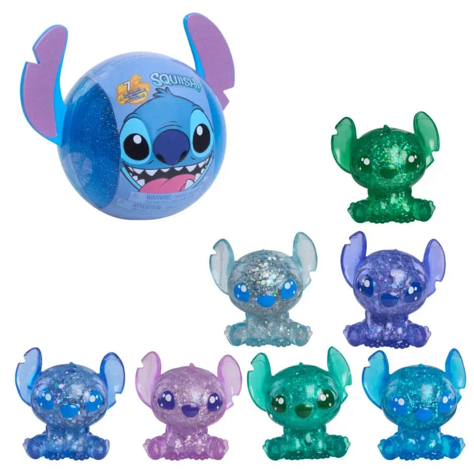 Lilo & Stitch Squish-a-Stitch 5 cm Samlarfigur Kapsel Just Play
