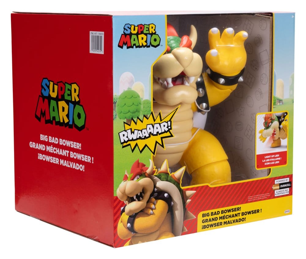 Super Mario Action Figur Big Bad Bowser 30 cm Jakks Pacific
