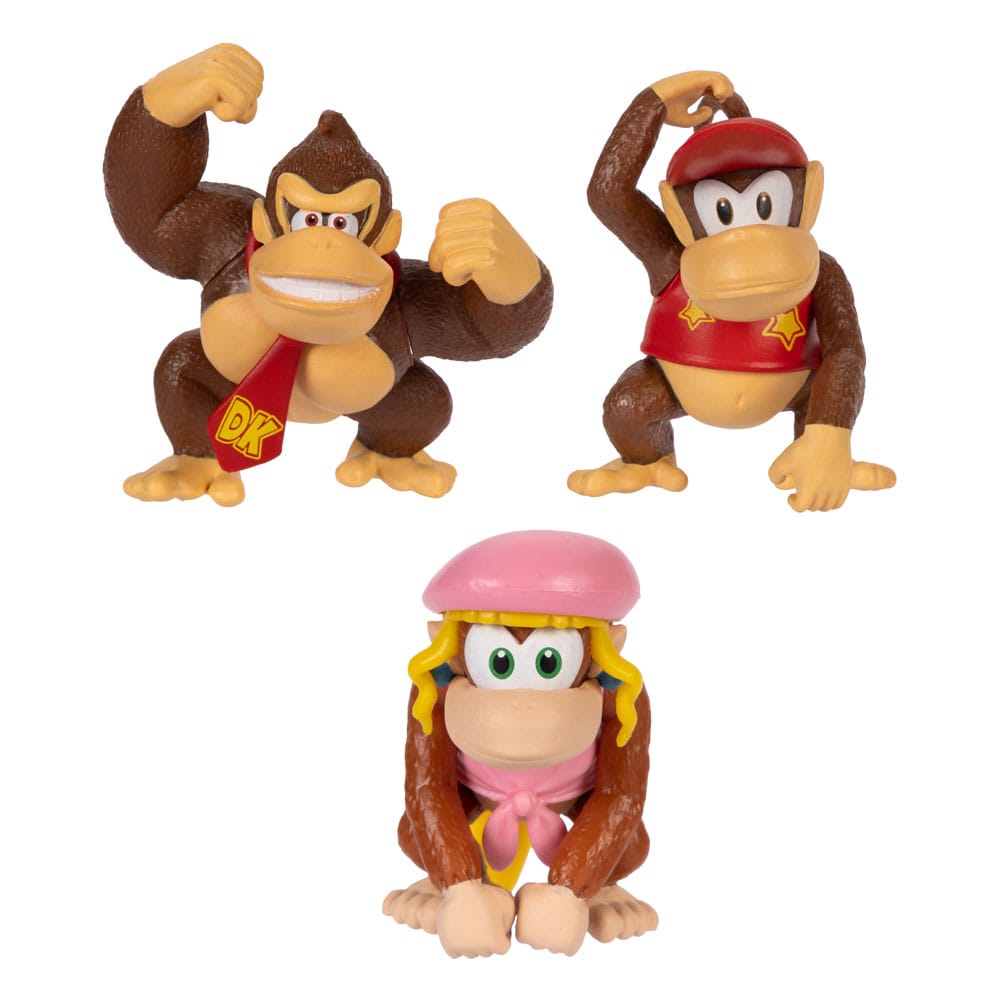World of Nintendo Mini Figur Donkey Kong 6 cm Sortiment (16) Jakks Pacific